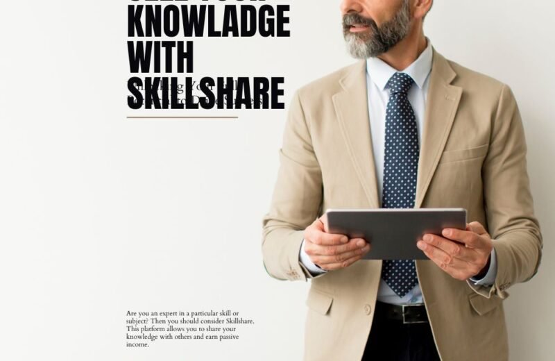 Sell Your Knowledge on Skillshare