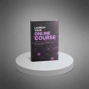 how to launch an online course